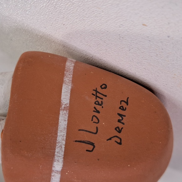 Storyteller 4 Kids Pottery Vintage 90's Jemez Pueblo, New Mexico - Picture 9 of 14